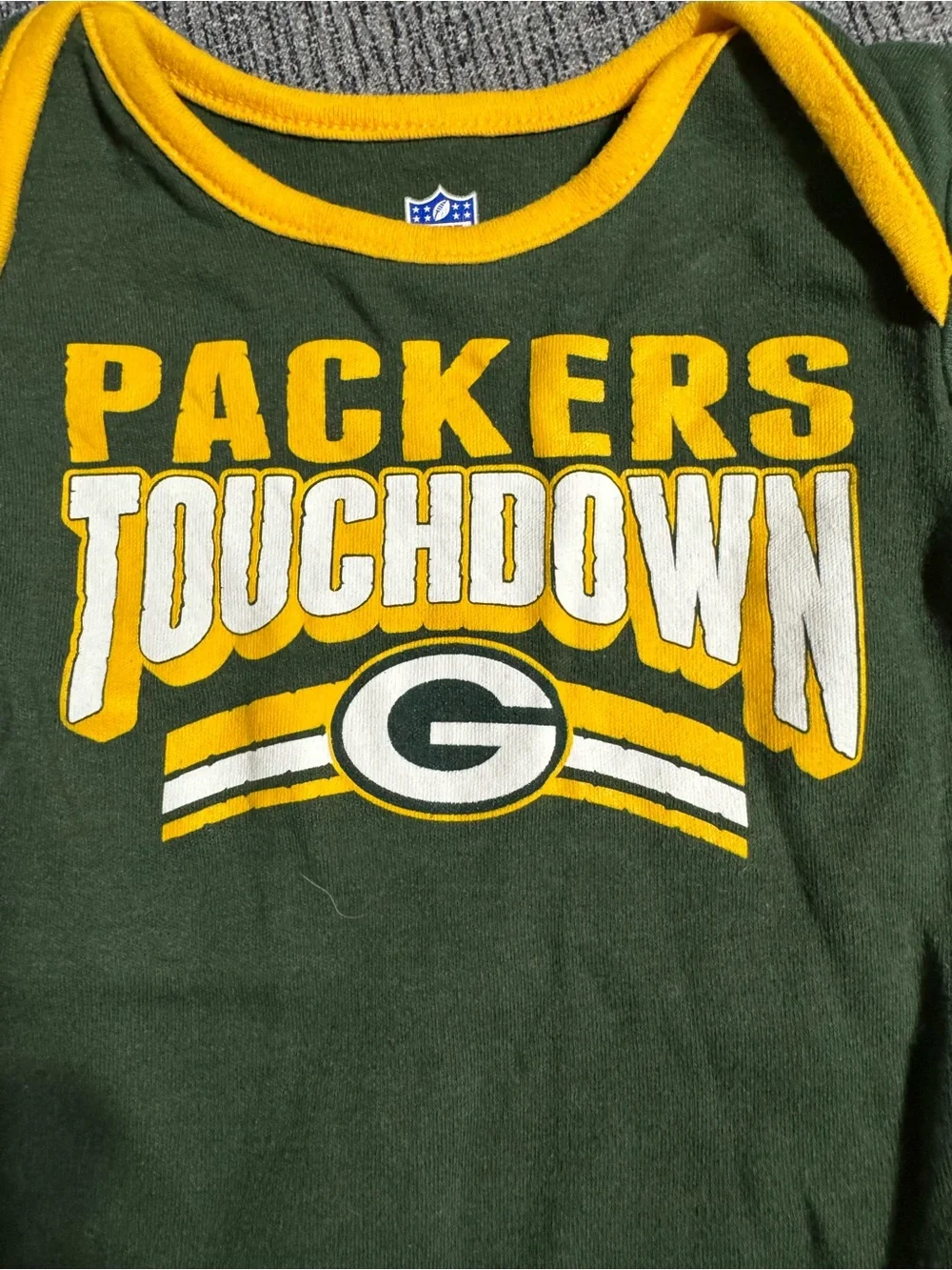 NFL Packers Creeper Set - Bundle of 2